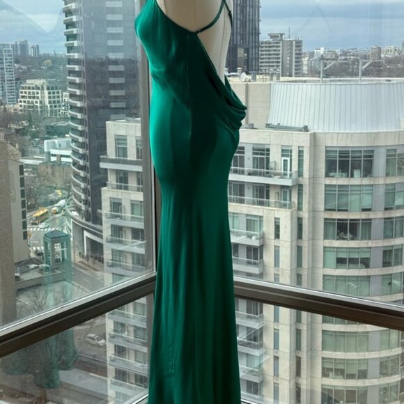 🆕 RAT & BOA 🧿 NWOT Gigi Slip Maxi Dress, Green - Sz S / US 4 - Picture 9 of 16